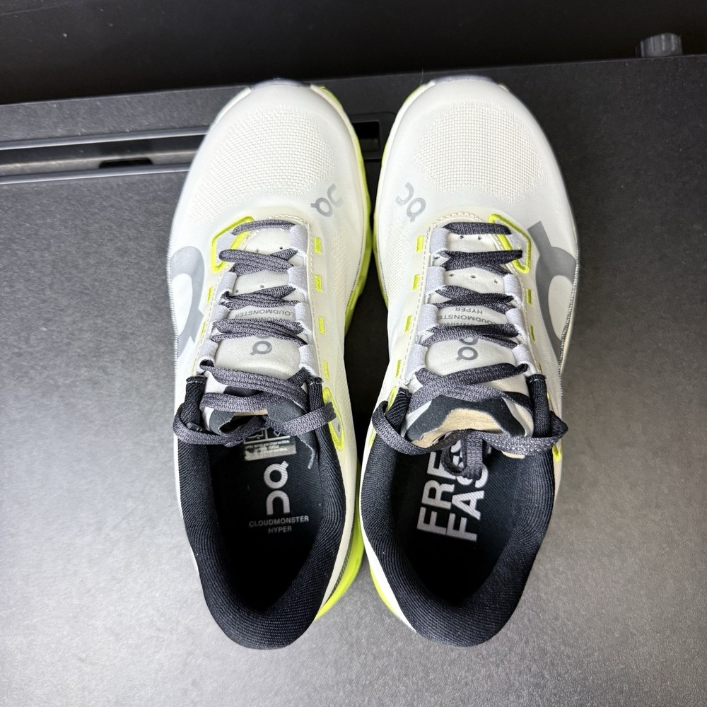 On Cloudmonster Hyper Women's Size 6 3WE10123393 Dew Lime Green Running Shoes - Picture 7 of 14